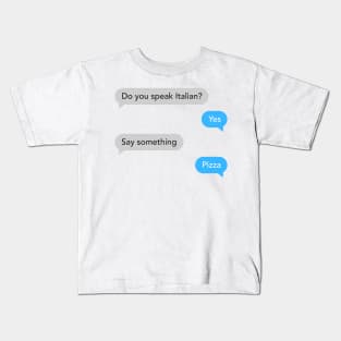 Funny and Humor Chat | Funny Text | Funny Gift Kids T-Shirt